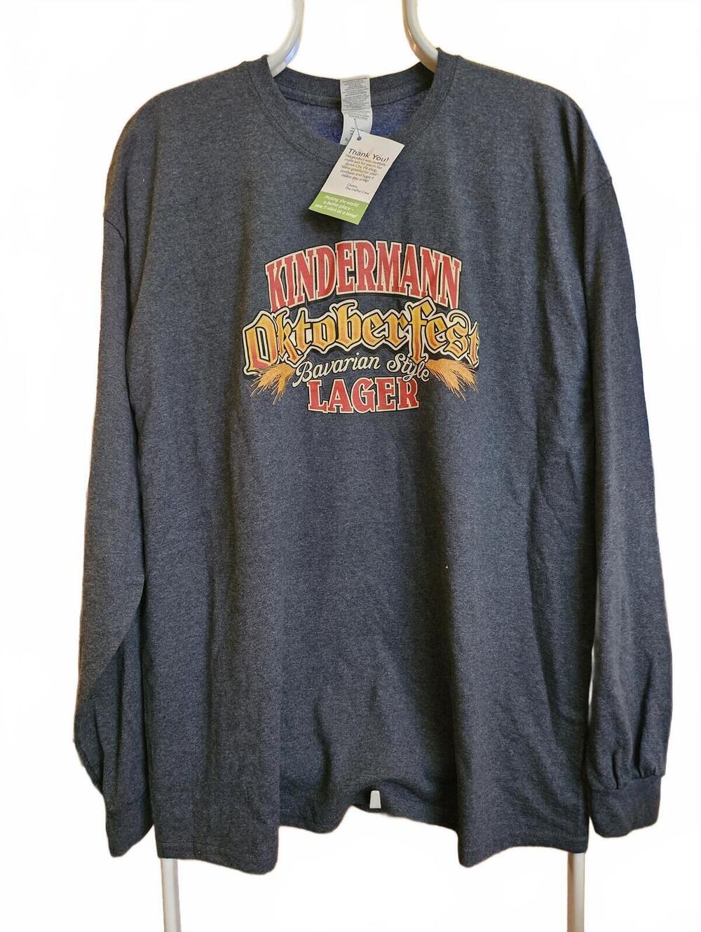 New - Kindermann Oktoberfest lomg sleeve T-Shirt - Men's Sz XL - NWT